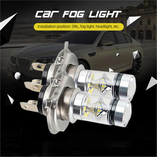 2 Unidades De Bombillas Led For Faros De Coche De 2000 Lm