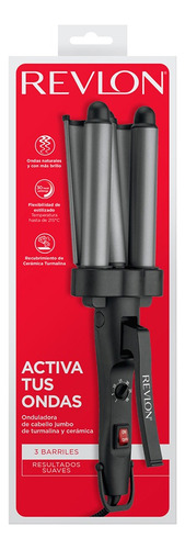 Ondulador Pelo Revlon Waver Jumbo De 3 Barriles