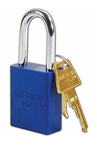 American Lock Candado A1305blu1key Aluminio Azul