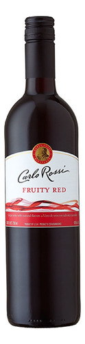 Vino Tinto Eua Carlo Rossi Fruty Red 750ml