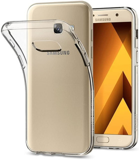 Tapa trasera de bateria cristal trasero para Samsung Galaxy A3 2017 Oro