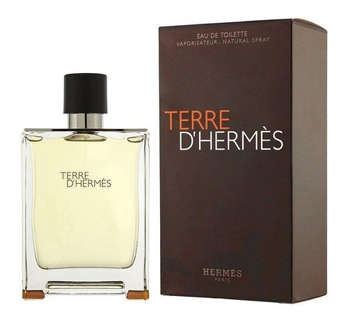  Perfume Importado Terre D'hermès Edt 200 ml Para  Hombre  