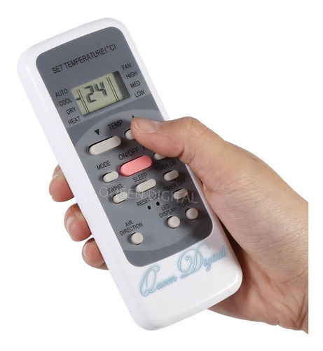Imagen 3 de 10 de Control Remoto Aire Acondicionado Surrey R51m Ce Original