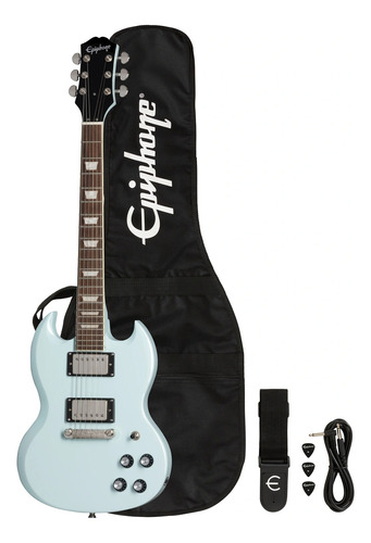 Guitarra EpiPhone Sg Power Players Ice Blue