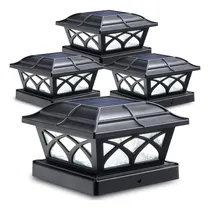 Comprar Luces De Poste Solar Para Exteriores Siedinlar De Vidrio Con