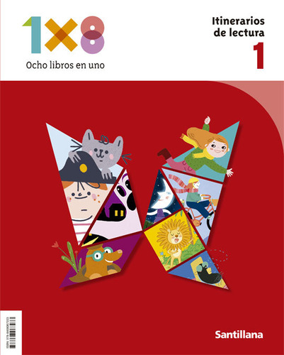 Libro Itinerarios De Lectura 1x8 1 Primaria - Aa.vv