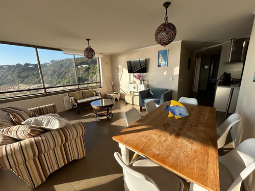 Vende Departamento 3 Dorm. 2 Baños, Primera Linea De Playa.