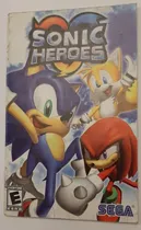 Comprar Sonic Heroes Playstation 2 Ps2 Instructivo Manual Booklet