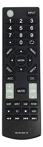 Control Remoto - Nuevo Control Remoto Ns-rc4na-18 Compatible