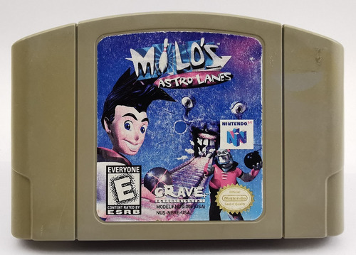 Milo's Astro Lanes N64 Nintendo 64 * R G Gallery