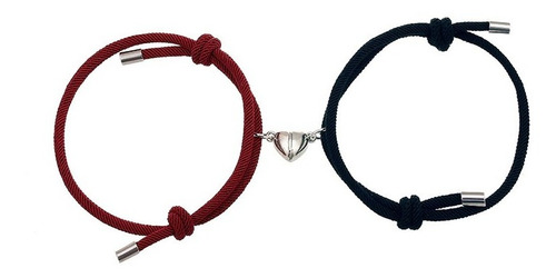Imagen 1 de 3 de Pulseras Tejida Infinitos Mujer Hombre Parejas Enamorados