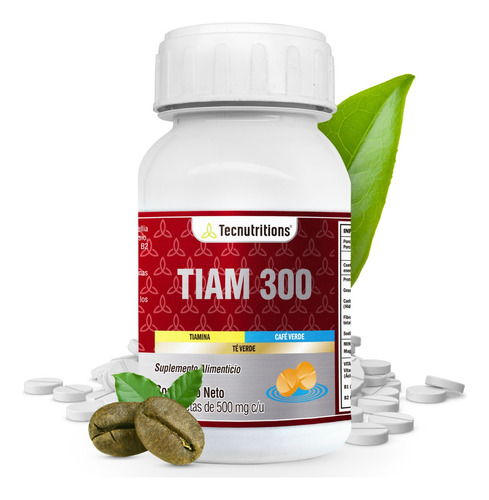 Suplemento Súper Tiamina, Tiam 300, Tecnu® Desvelo Y Fatiga