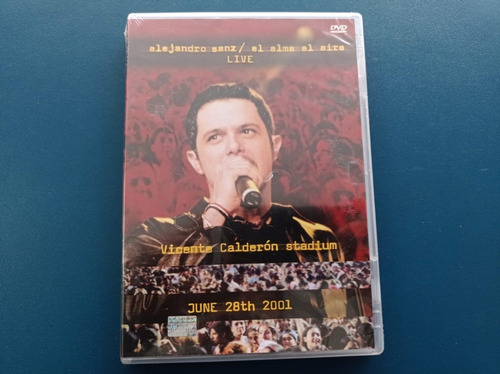 Alejandro Sanz  El Alma Al Aire Live Dvd, Dvd-video