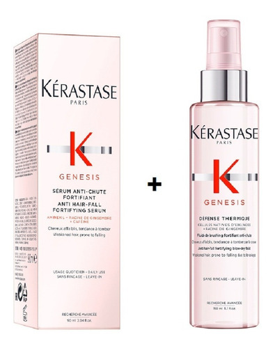 Kerastase Genesis Serum Fort + Defense Thermique Anti Caida 