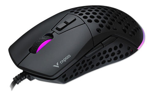 Mouse Gamer Usb Rapoo Vpro V360, 6200dpi, Preto, Ra024 Cor Preto