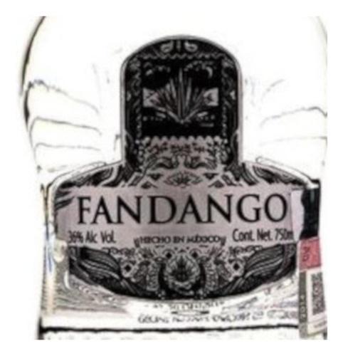 Pack De 6 Mezcal Fandango Blanco 100% 750 Ml