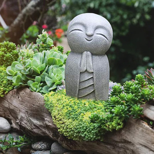 Estatua De Jizo Jizo Buddha Para Su Hogar O Jardín,