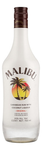 Ron Malibu Con Coco Original 750 Ml