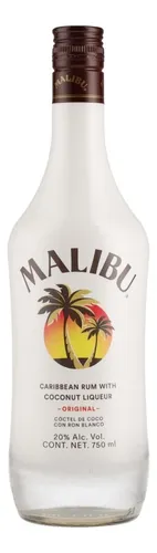 comprar Ron Malibu Con Coco Original 750 Ml