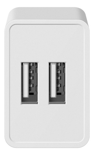 Cargador Usb Doble Compatible Con Ipad, Iphone Y Ipod
