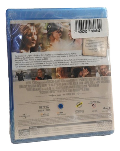 Expiacion, Deseo Y Pecado Blu Ray Disc