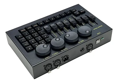 Mini Console Command Wing Ma2 Dmx 1536 Canais Usb P/ Dj E | Frete