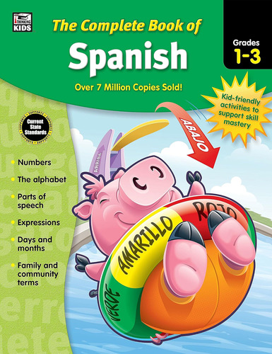 Libro: Libro Completo De Ejercicios En Español Para Niños, G