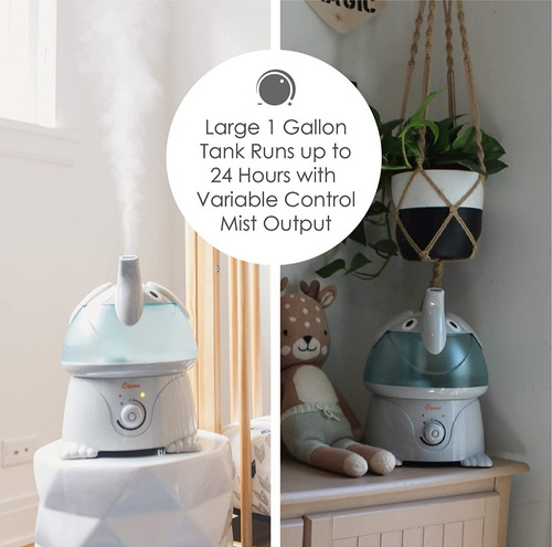 Humidificador Crane Ultrasónico Cool Mist 3.8l Elefante