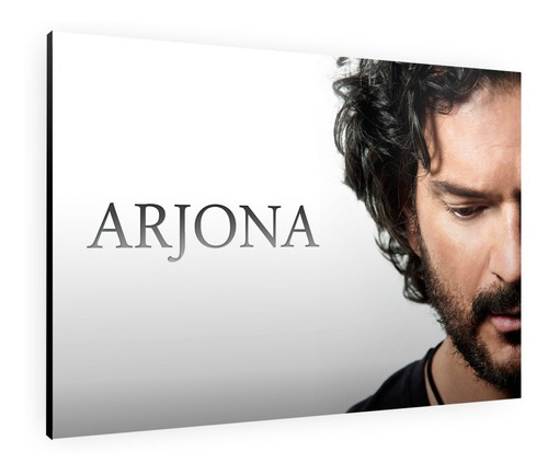 Cuadro Decorativo Moderno Mural Ricardo Arjona 84x60 Mdf