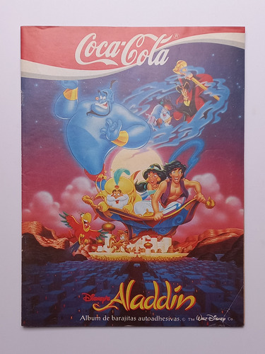 Álbum Cocacola Aladdin Completo