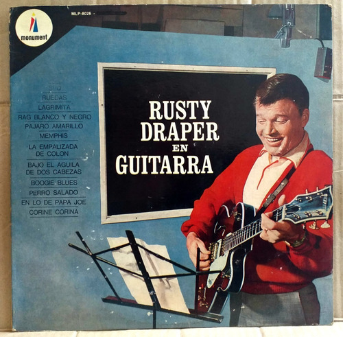 Rusty Draper - En Guitarra - Lp Vinilo Año 1965 