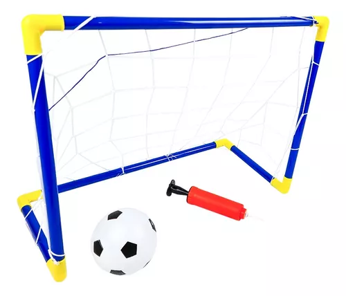 Kit Futebol Infantil Trave Gol Bola Bomba Brinquedo - Compre Agora