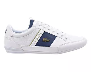 Tenis Lacoste Chaymon 0120 White Para Hombre