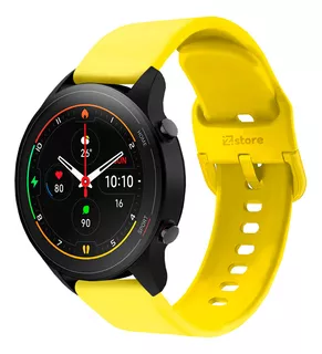 Correa Compatible Xiaomi Mi Watch Color Amarillo Hebilla 22m