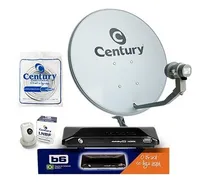 Comprar Kit Century Antena Parabólica Ku Midia 60cm Box Midiabox 