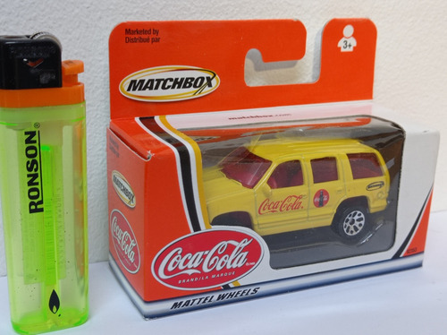 Chevrolet Tahoe Coca Cola 2002 Matchbox Mattel (Usado)