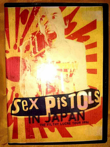 Dvd  Sex  Pistols  In  Japan  The Filthy Lucre Tour  Sellado