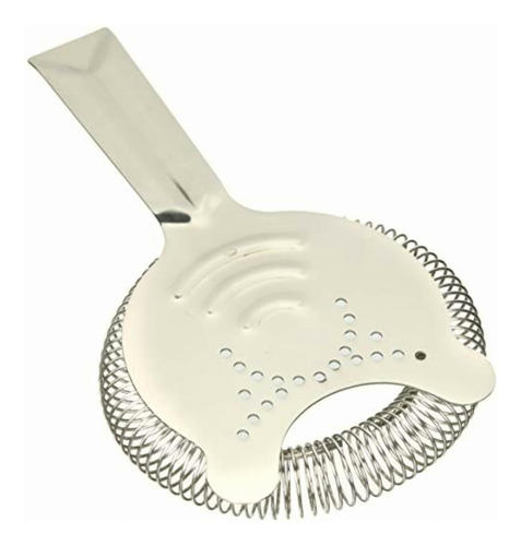 Paderno World Cuisine Stainless Steel Cocktail Strainer,