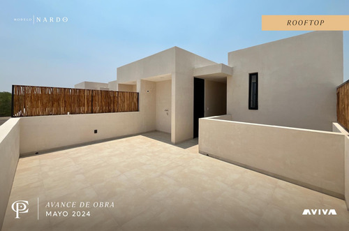 Casa En Venta Merida, Temozon Norte En Privada, Modelo Nardo Con Piscina, Entrega Inmediata.