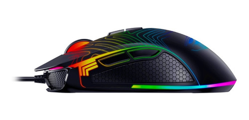 Imagen 2 de 10 de Mouse Gamer Constrictor Rgb 7 Botones 6400 Dpi