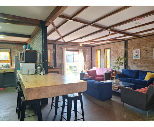 Hermosa Casa Sustentable En Comunidad Ecológica, Peñalolén