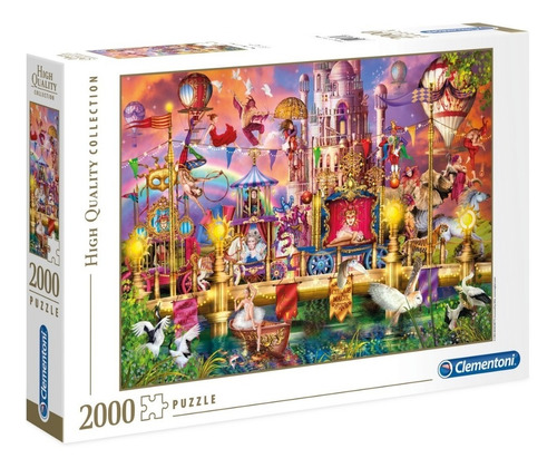 Rompecabeza Puzzle El Circo X 2000 Piezas Clementoni