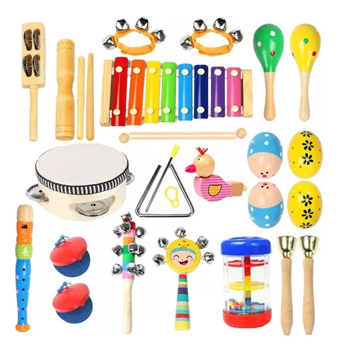 Juego De Juguetes De Percusión Musical Para Niños De 22 Piez