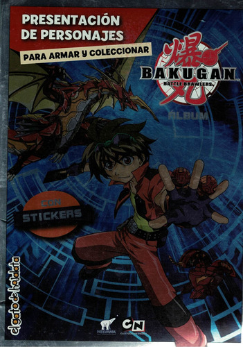 Bakugan Presentacion De Personajes C/stickers