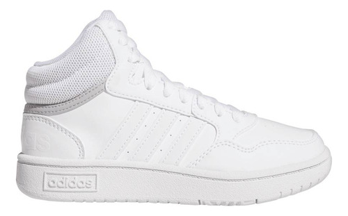 Tenis para mujer adidas Hoops 3.0 Mid color blanco/blanco - adulto 5.5 MX