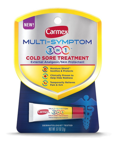 Carmex Cold Sore Tratamento Herpes Labial Afta Importado Usa