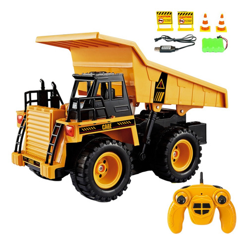 2,4g Rc Camión De Volteo Vehículo De Construcción Con