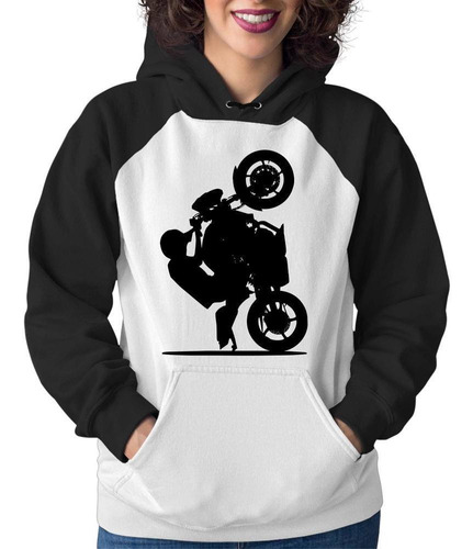 Moletom Feminino Moto Grau Xj6