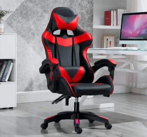 Silla Gamer En Color Rojo Precio De Regalo Nueva Somos Tiend