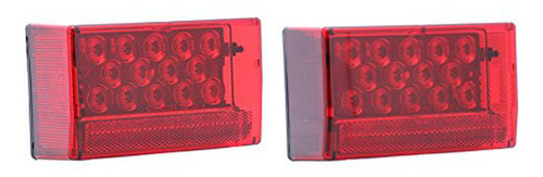 Optronics Tll56rk Rojo Rectangular Led Combinación